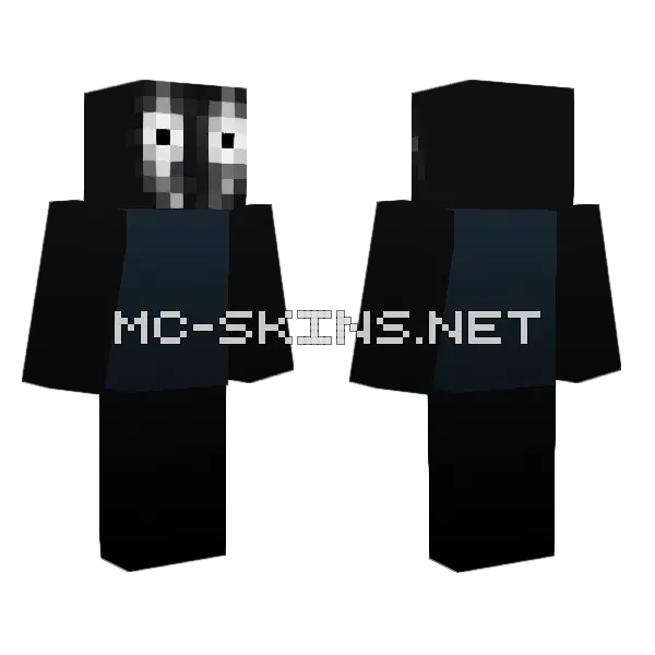 Mimic Darkest Hours Minecraft skin, front and back