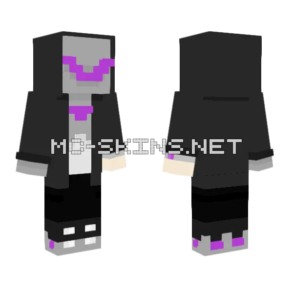 Mimic One Of My Ocs Minecraft skin, front and back