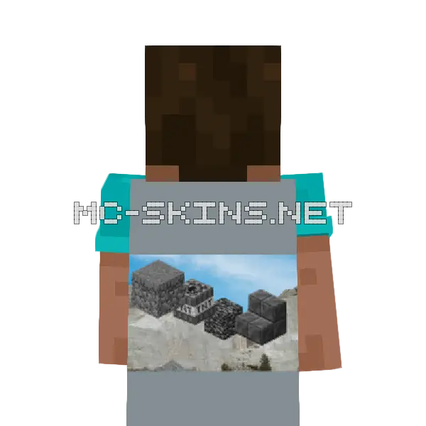 minecraft mount rushmore cape, outside and lining
