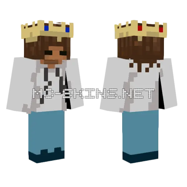 Minecraft Sieri YT Skin 2 Minecraft skin, front and back