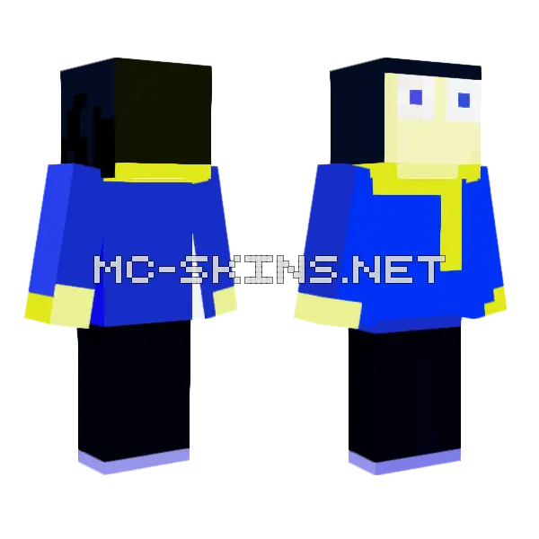 Minecraft Skin Minecraft skin, front and back