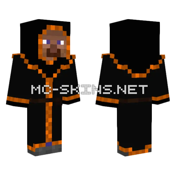 Minecraft Steveism Cultist Minecraft skin, front and back