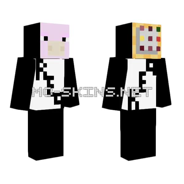 Minecraft Story Mode Skin Requests Minecraft skin, front and back