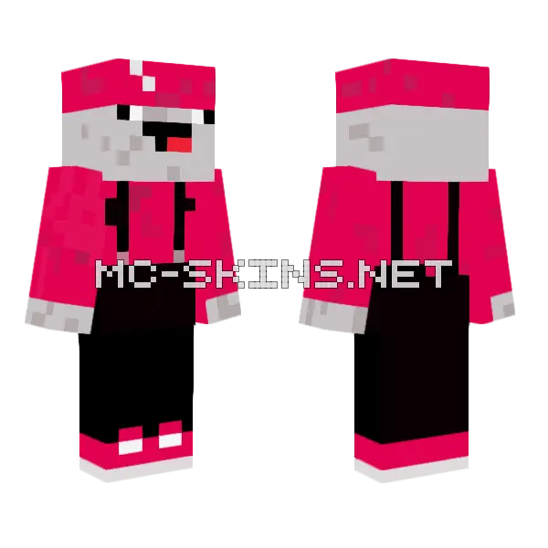 Minero Skin Minecraft skin, front and back