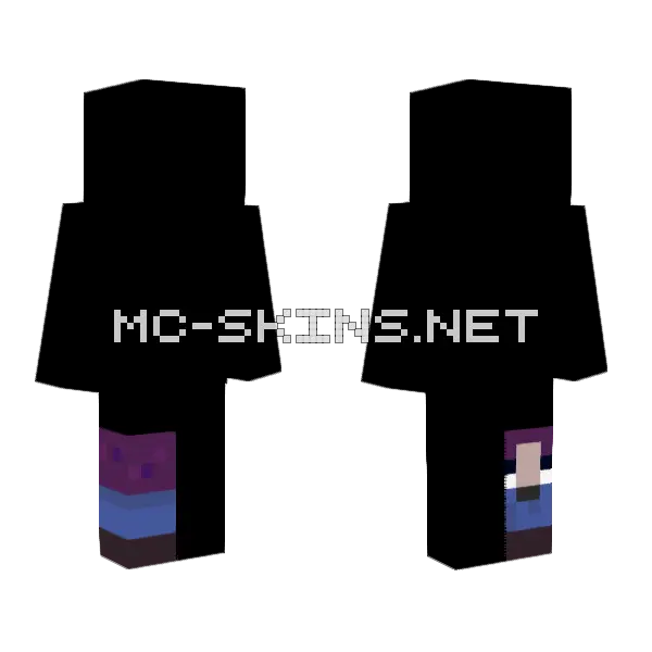 Mini Adam Minecraft skin, front and back