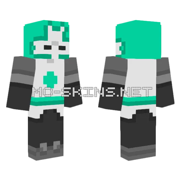 Mint Castle Crasher, front and back