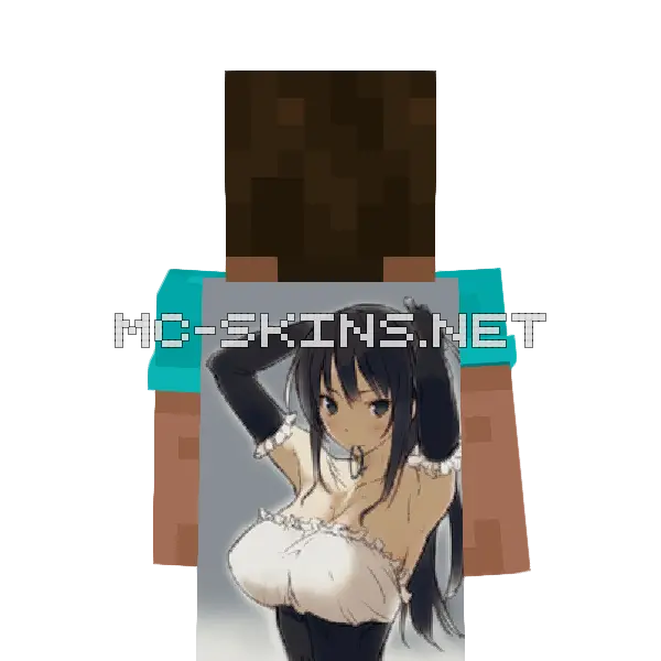 Mio Akiyama Maid cape, outside and lining
