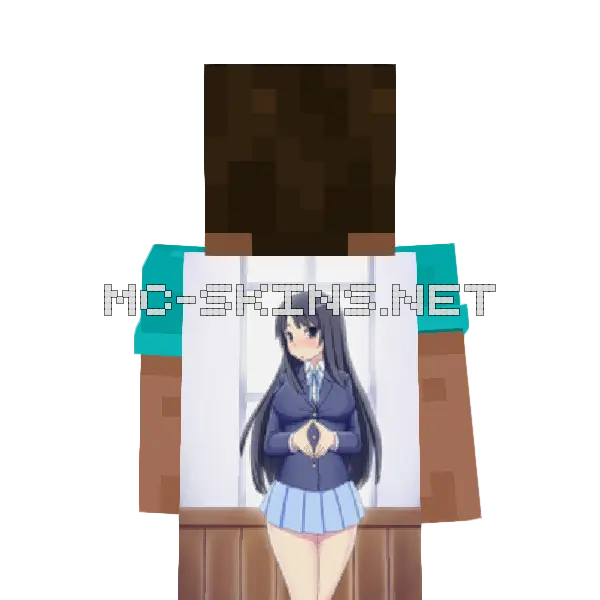 Mio Akiyama School Uniform cape, outside and lining