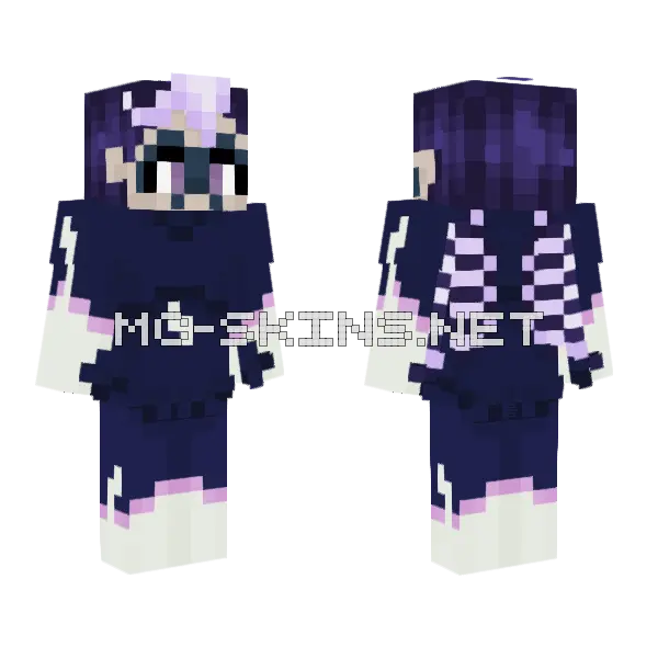 Miraculous Ladybug Skin Minecraft skin, front and back