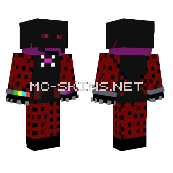 Miraculous Monarbug Minecraft skin, front and back