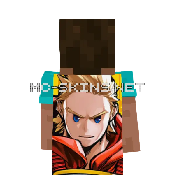 Mirio Togata cape, outside and lining