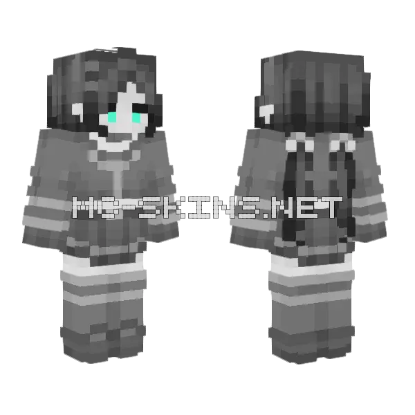 Mirror Horror Project Skin Minecraft skin, front and back