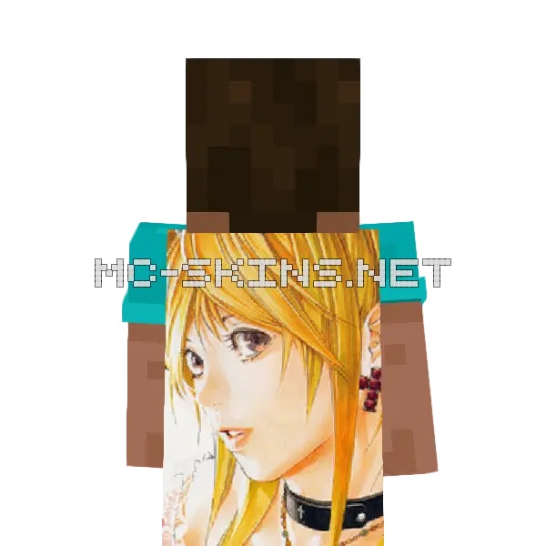 Misa Amane cape, outside and lining