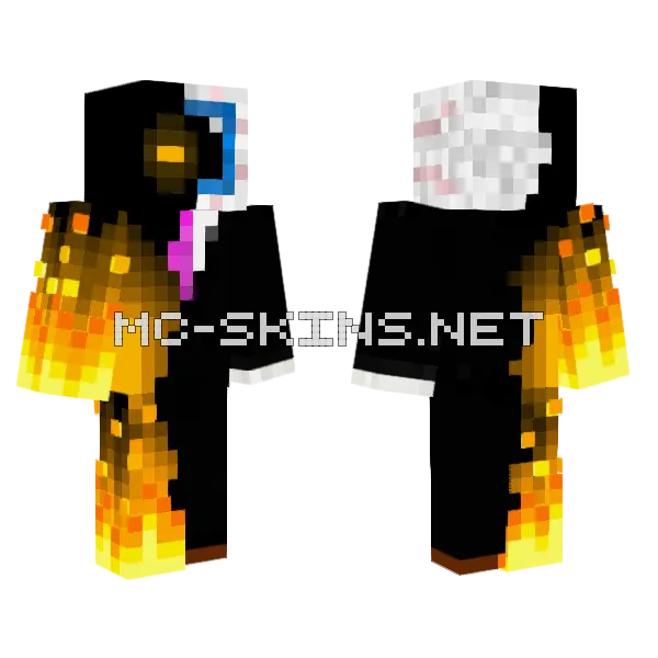 Mischabison Skin Minecraft skin, front and back