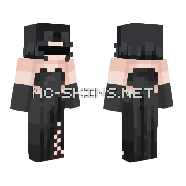 Miss Tree Minecraft skin, front and back