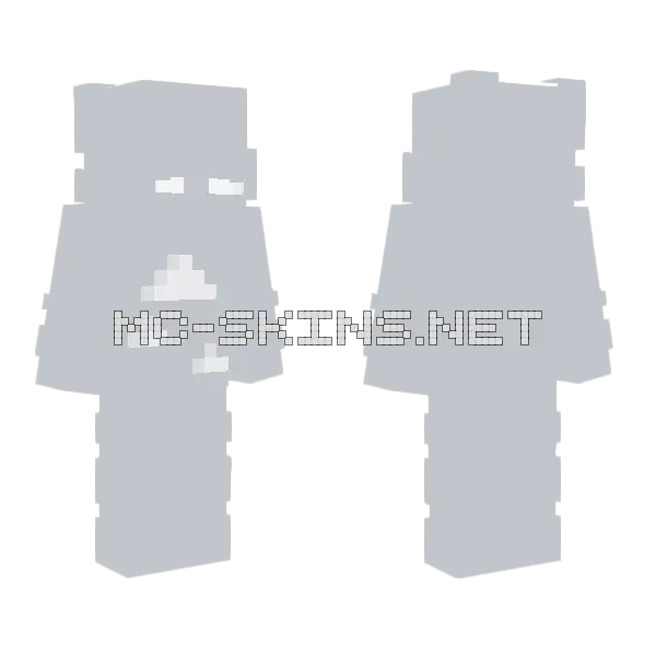 Mistifyy Fixed Minecraft skin, front and back