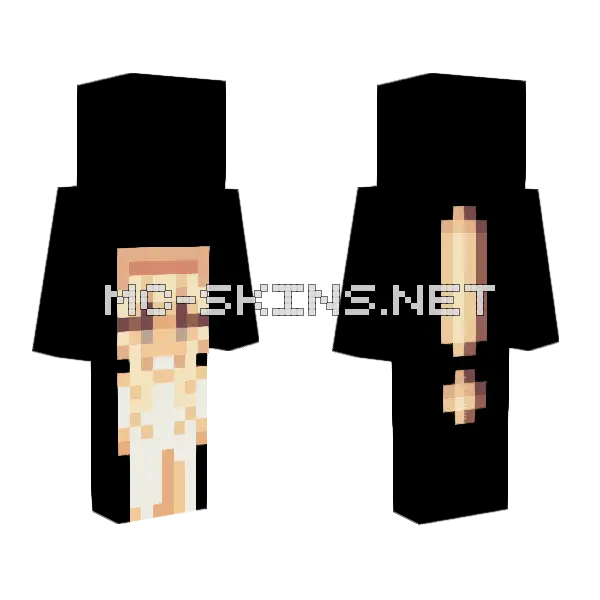 Mistletoe Ball Contest Minecraft skin, front and back