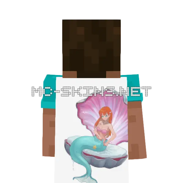 Misty Bikini cape, outside and lining