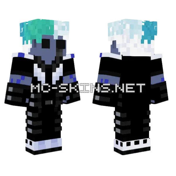 Misty Gap778 Minecraft skin, front and back