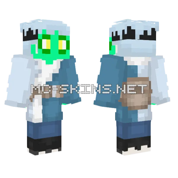 Mitsuki 5 Sage Mode Minecraft skin, front and back