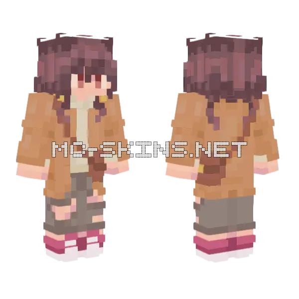 Miyo Onimai Minecraft skin, front and back