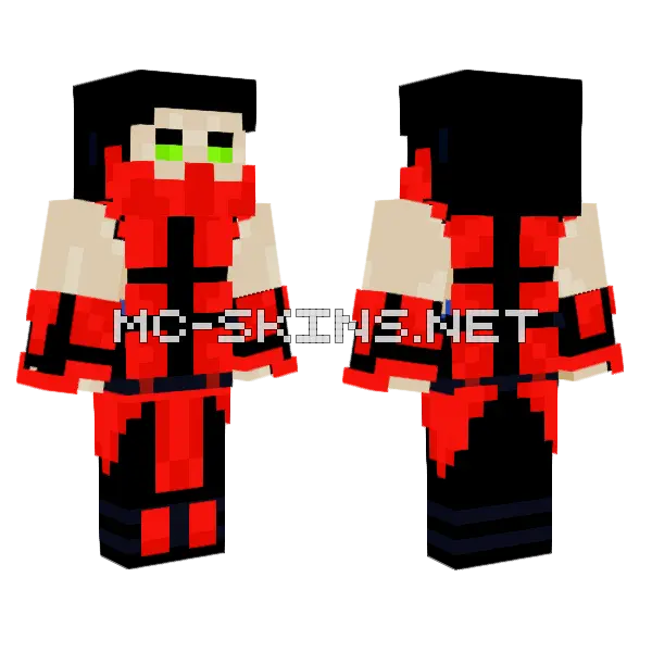 Mk3 Ermac Minecraft skin, front and back