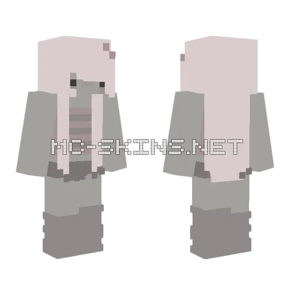 Mmeeeepp Minecraft skin, front and back