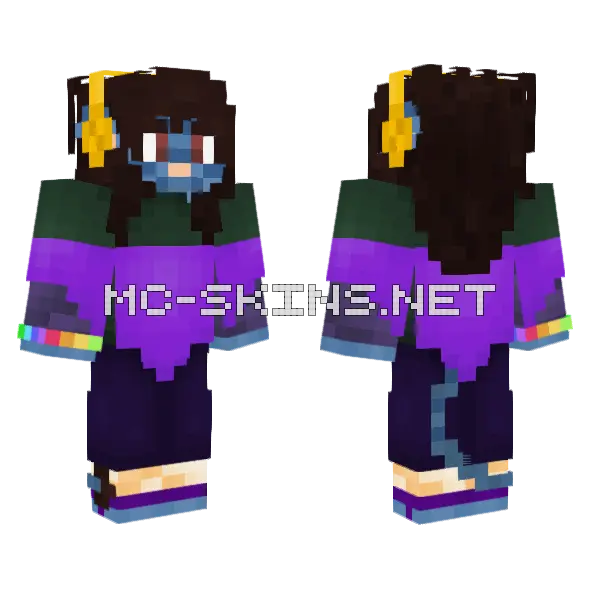 Mo Lek Streaming Outfit, front and back
