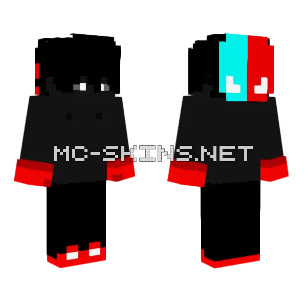 Mochoboxeador Skin Minecraft skin, front and back