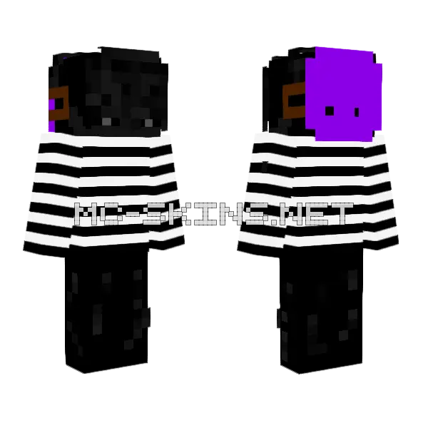 Mocholol2 Minecraft skin, front and back