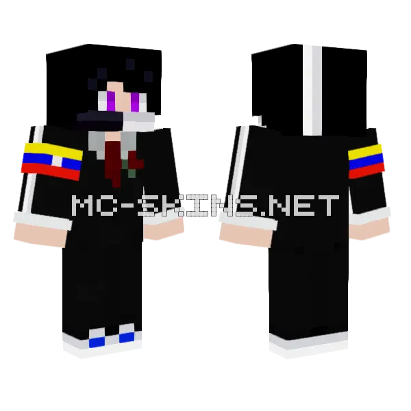 Modo Admin Skin Minecraft skin, front and back