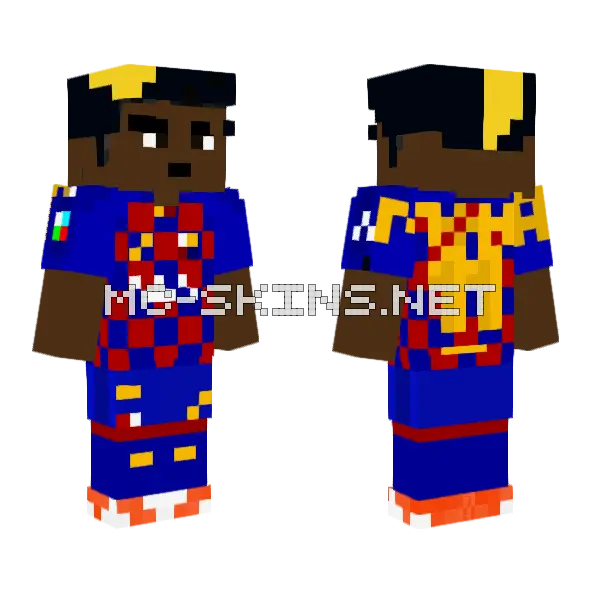 Moha Sene Skin Minecraft skin, front and back