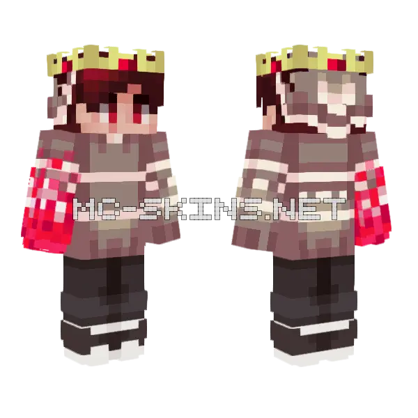 Moldyy Girl Minecraft skin, front and back