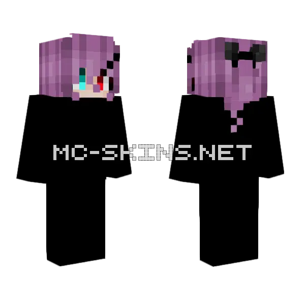 Momo Namia Skin Base Minecraft skin, front and back