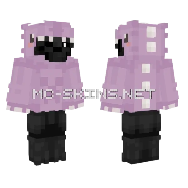 Moneybaggs Skin Minecraft skin, front and back