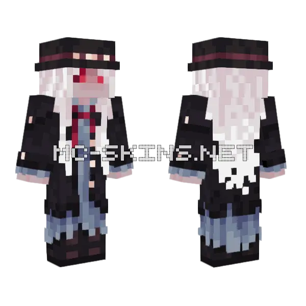 Monroe Again Again Minecraft skin, front and back