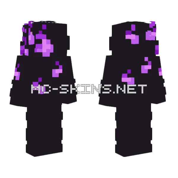 Moonlight Minecraft skin, front and back