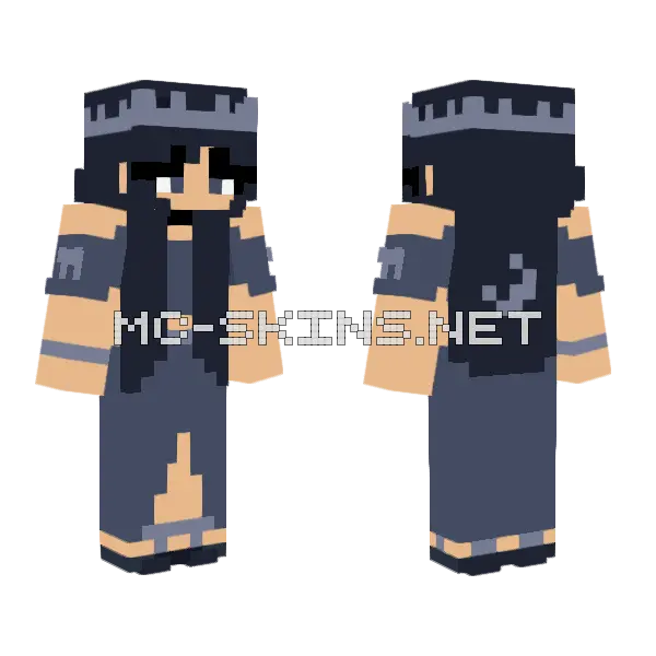 Moonlight 80 Follower RC Minecraft skin, front and back