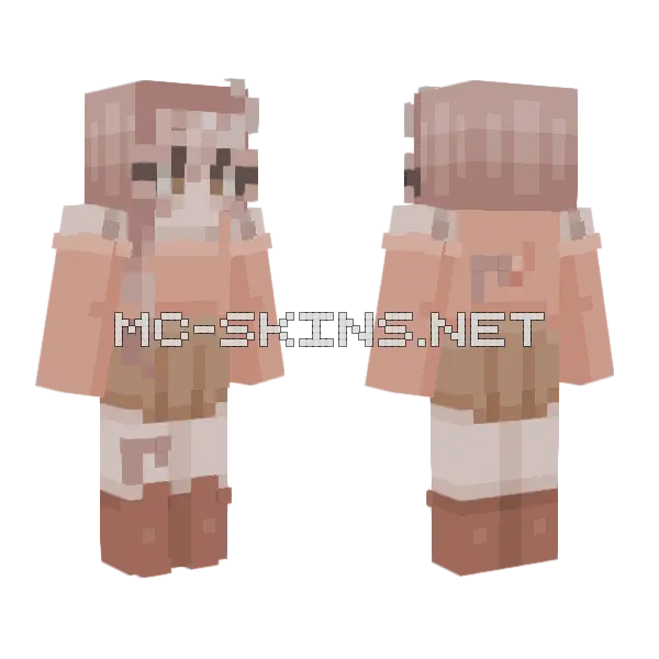Moonlight Night Persona Minecraft skin, front and back