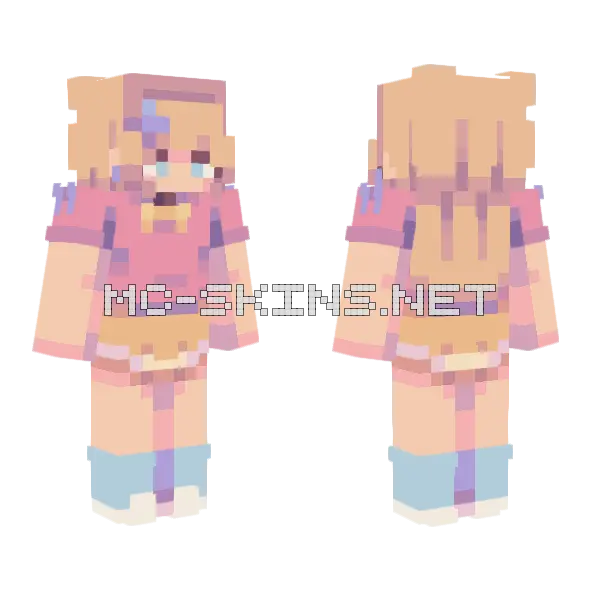 Moonstar Sf 1 Minecraft skin, front and back