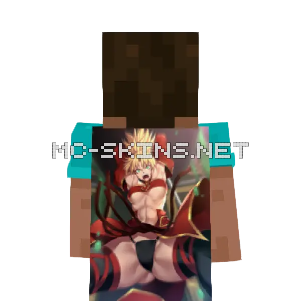 Mordred Angry cape, outside and lining