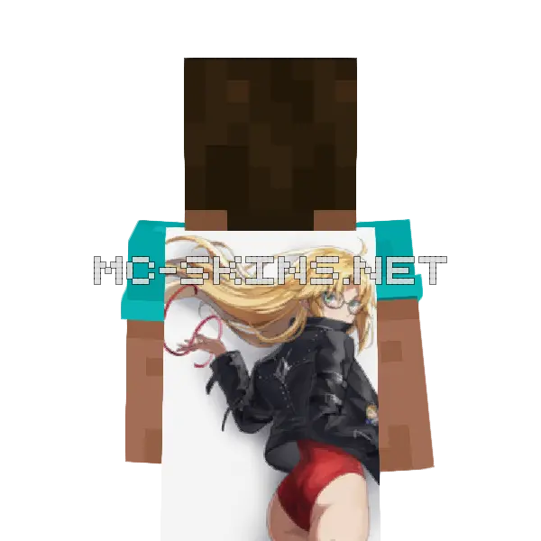 Mordred Swimsuit cape, outside and lining