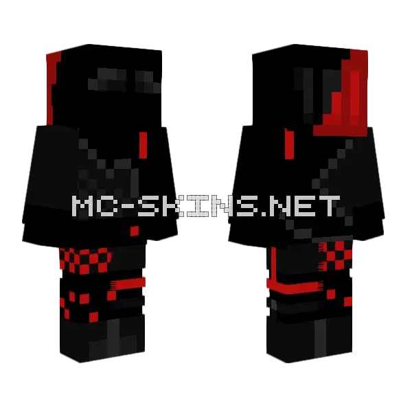 Morgan Myst Repost Minecraft skin, front and back