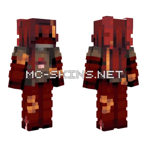 Moss Covered Forests SF 215 Minecraft skin, front and back