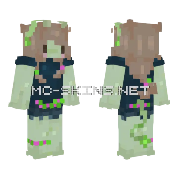 Mossy Zombie, front and back