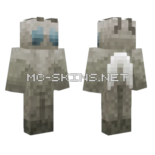 Moth Feller Minecraft skin, front and back