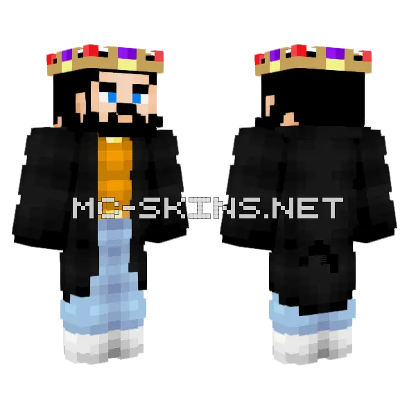 Mozhi Arzan Minecraft skin, front and back