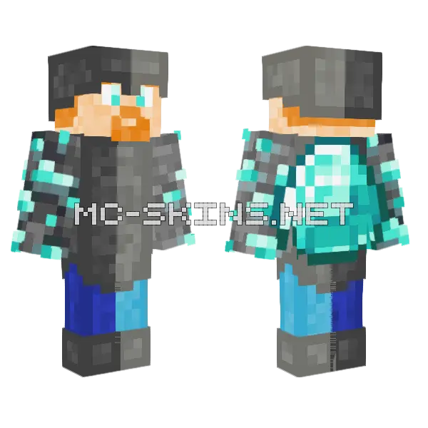 Mr Diamond Miner, front and back