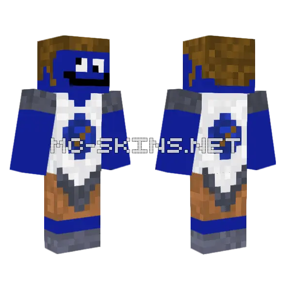 Mr Odds Minecraft skin, front and back