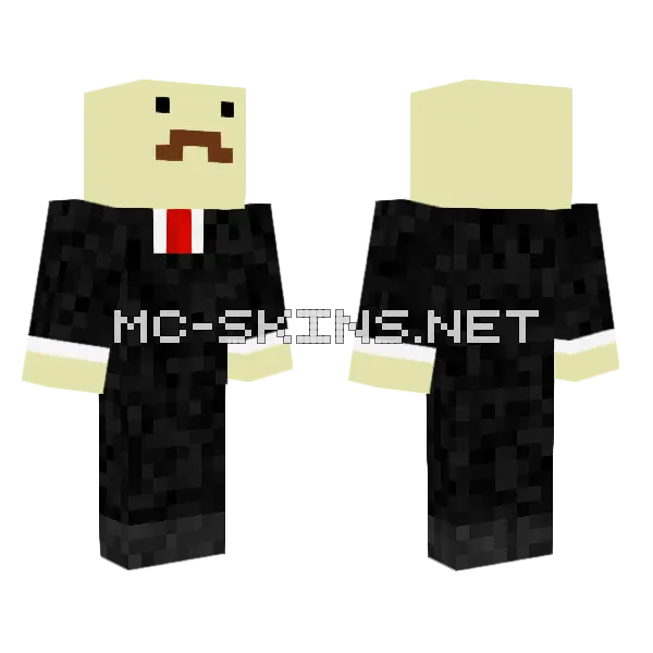 Mrcheezewhiz Minecraft skin, front and back
